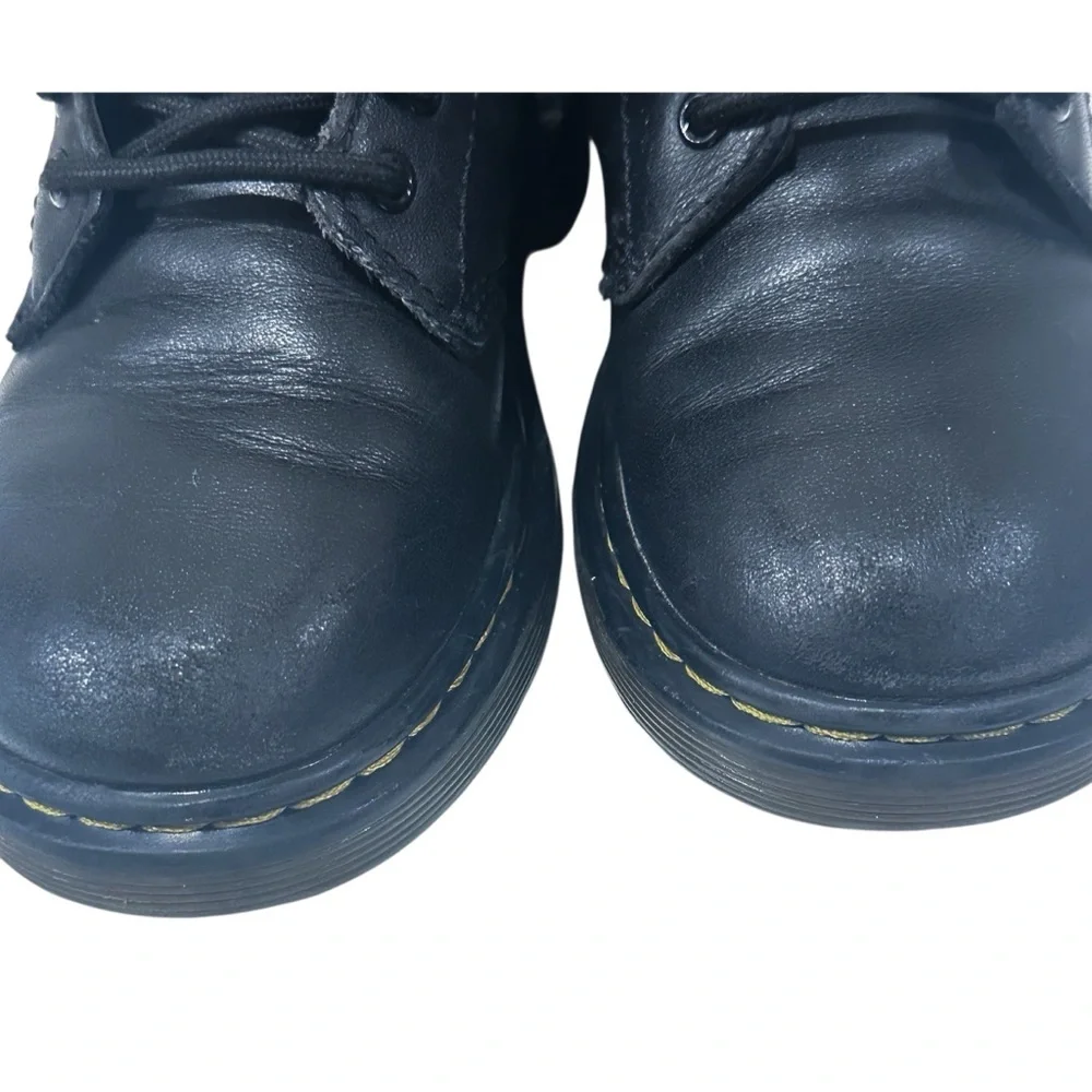 Dr. Martens 1460 Pascal Zip Combat Boots, Leather, Preschool Size 13